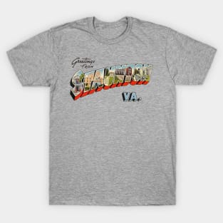 Greetings from Staunton Virginia T-Shirt